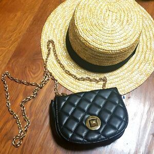 Black Chain Mini Purse